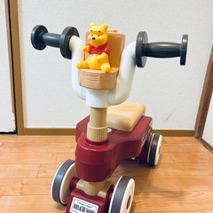 値下げしました‼️くまのプーさん おしゃべりウォーカーライダー 【たっち・あんよ期 】 音ちゃんと出ます🎶説明書・箱付きの画像