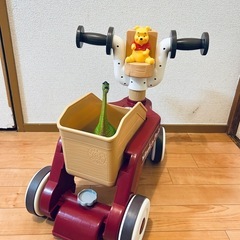 値下げしました‼️くまのプーさん おしゃべりウォーカーライダー 【たっち・あんよ期 】 音ちゃんと出ます🎶説明書・箱付きの画像