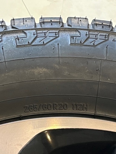 極美品⭐️ランクル250純正⭐️20インチホイール&タイヤ⭐️モデリスタ　