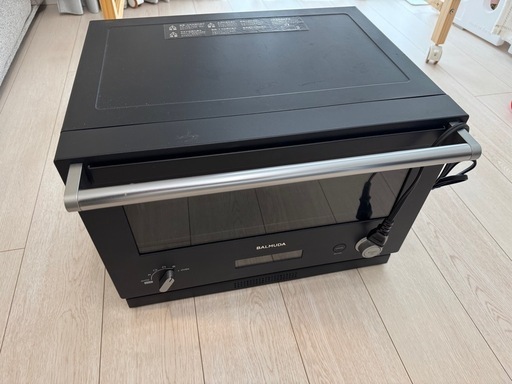 【ジャンク品】BALMUDAオーブンレンジ　K04A-BK