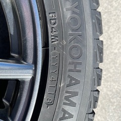 交渉中　スタッドレスタイヤ　 アルミホイールセット　215/50R17の画像