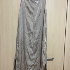 IENA サテンワンピース
