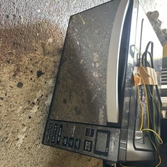 レンジ、空気清浄機、テレビの画像
