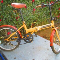 20インチ折り畳み　自転車　６段ギヤ