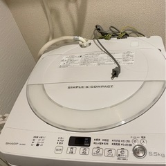ジャンク品　洗濯機