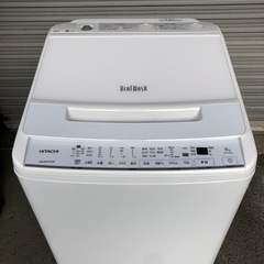 HITACHI BW-V80G(N) GOLD 2022年製 8Kg 高年式‼︎HITACHI 8kg 洗濯機