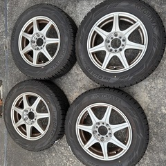 ヨコハマ 195/65R15 スタッドレスホイールセット 走行僅か