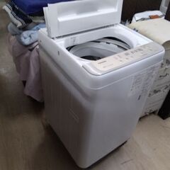 2019年極上美品　車に積めるサイズ　ビッグウェーブ洗浄搭載　パナソニック　静音　洗濯機の画像