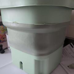 【新品未使用】折り畳み洗濯機 ８Lの画像