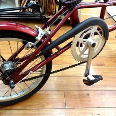 未使用品 KIRA キラ・コーポレーション ネオバイク 16インチ 折りたたみ自転車 3段変速 【モノ市場東浦店】の画像