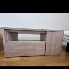 【本日/明日朝迄に受取】コメントください　LOYWA オーク テレビ台の画像