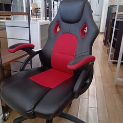 ☆ジモティ割あり☆ オフィスチェア ブラック/レッド H102×D52×W55 クリーニング済み TK4214 (リユースサカイつくば) 水海道の オフィス用家具《いす》の中古あげます・譲ります｜ジモティーで不用品の処分