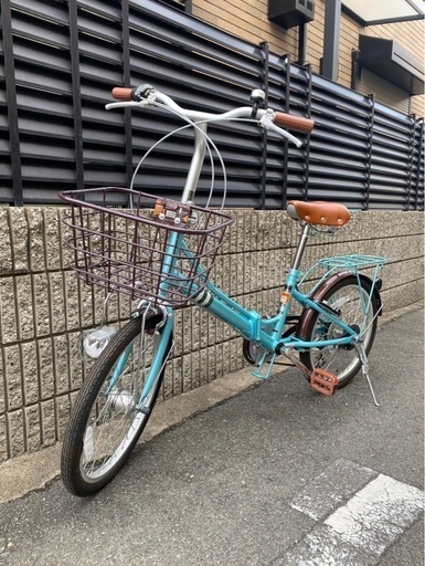 すぐ乗れます‼️ 自転車　20インチ　使用数回の美品❗️