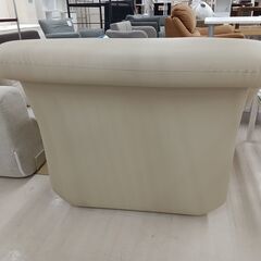 *お値段見直しました★ジモティ割あり★  1人用ソファー ベージュ W95×D80×H72 クリーニング済み TC7232の画像