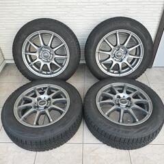 スタッドレスタイヤ　4本セット★バリ山★165/65 R14★ブ...
