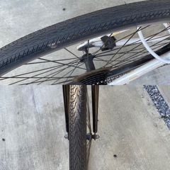 訳あり　シボレー　コルベット　CORVETTE　自転車　クロスバイク　ルック車　ジャンク　部品取りの画像