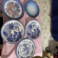 瀬戸物大皿5点セット