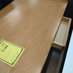 配送やってます❗️【C1035】SAダイニングセット3点 ベンチ付き イス1脚のみ  引き出し付きの画像