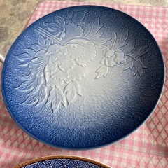 瀬戸物大皿5点セットの画像