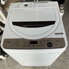 2023年製！シャープ 洗濯機 6.0㎏ ES-GE6G-Tの画像