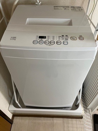 洗濯機 ELSONIC 5.0kg美品