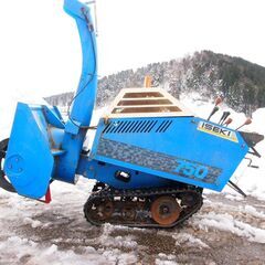 激安イセキISR750　除雪機　 　実動富山、石川、金沢の画像