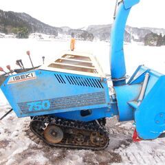 激安イセキISR750　除雪機　 　実動富山、石川、金沢の画像