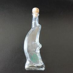 お酒の空瓶　太陽の形　コルク栓付き　イタリア