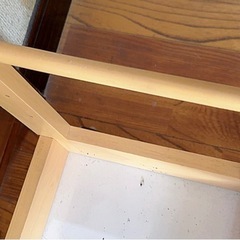 木製　ハンガーラック　の画像