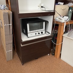 3月引越し電子レンジ台無料で引き取りに来てくださる方の画像