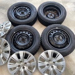 スタッドレスタイヤ175/65R15、スチールホイル４本セット