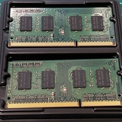 メモリ 1GB 2個 PC3-8500S MacBook ノートPC パソコンの画像