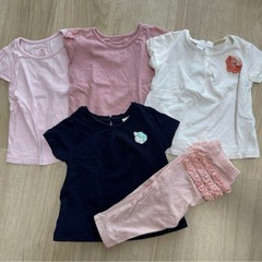 nextベビー、zaraベビー半袖Tシャツ　パンツ２枚　６点セットの画像