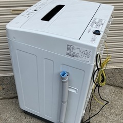 高年式‼️2023年【IRIS OHYAMA 】5.0kg洗濯機IAW-T504 🟡の画像