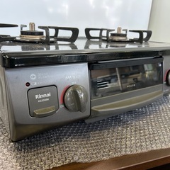 【バナナ苫小牧】リンナイ ガステーブル 都市ガス KG35NBK...