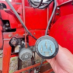 山本製作所 農用さい断機 LBー2S 200V 動力 モーターの画像