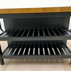 美品 IKEA イケア VADHOLMA ヴァドホルマ アイランドキッチン テーブル