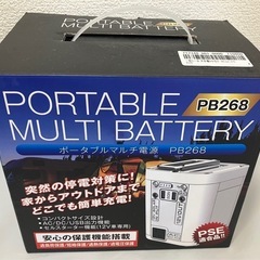 ジャンク　ポータブルマルチバッテリー