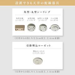 決まりました]LEDシーリングライト　人感センサーの画像