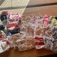 最終値下げ、出産準備・春夏ベビー服詰め合わせ33着