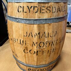 中古の木製樽を差し上げます。