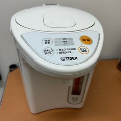 電動ポッド　TIGER タイガー PDR-G1の画像