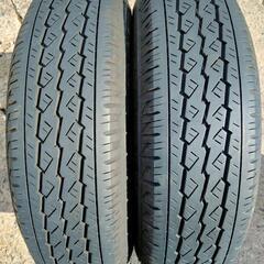 165R13  6PR  BS サマータイヤ　日産純正13インチ 13×5J　4H 100  ホイールセットの画像