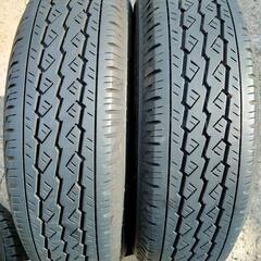165R13  6PR  BS サマータイヤ　日産純正13インチ 13×5J　4H 100  ホイールセットの画像