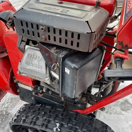 ☆現状品☆除雪機　8馬力　セルスターター