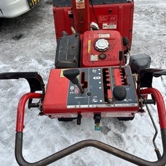 ☆現状品☆除雪機　8馬力　セルスターターの画像