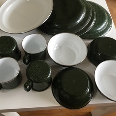 キャンプ用食器セットの画像