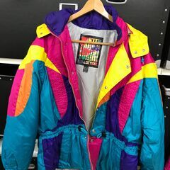 スキーウェア 青	サイズ175cm上下セット 