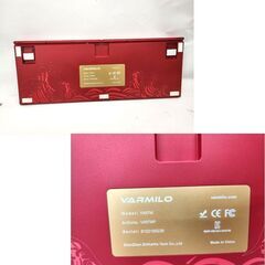 アミロ テンキーレスキーボード 桜軸 静電容量無接点方式 US配列 有線 Varmilo 92 Koi JIS Keyboard V2 札幌市 平岸店の画像