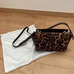 マイケルコース⭐️ヒョウ柄ショルダーバッグ